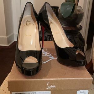 Christian Louboutin Peep Toe Heels